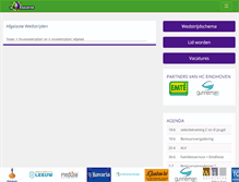 Tablet Screenshot of hceindhoven.nl